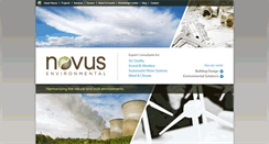 Desktop Screenshot of novusenv.com